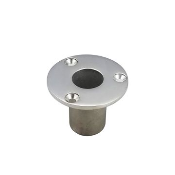 6145S - Flag Pole Socket Flush Mount, 3/4", 90 Degree
