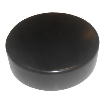 Monarch Black Flat Piling Cap - 9&quot;
