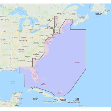 Furuno U.S. East Coast, Bahamas &amp; Bermuda - Vector Charts &amp; Standard Resolution Satellite Photos f/Bahamas - Unlock Code