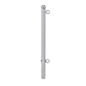 Adjustable 1" Stainless Steel Flag Poles