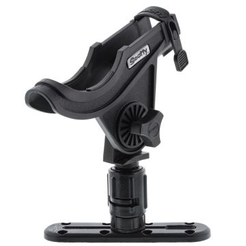 Scotty 282 Baitcaster Rod HolderTrack Combo w/Gearhead & 4&quot; Track