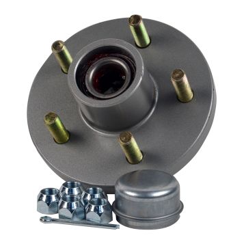 C.E. Smith Trailer Hub Kit - 1-3/8&quot; x 1-1/16&quot; Tapered - 5 x 4-1/2&quot; Galvanized