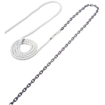 Maxwell Anchor Rode - 15'-5/16&quot; Chain to 150'-5/8&quot; Nylon Brait