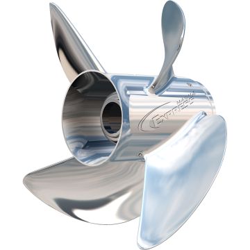Turning Point Express&reg; Mach4&trade; - Left Hand - Stainless Steel Propeller - EX1/EX2-1315-4L - 4-Blade - 13.5&quot; x 15 Pitch