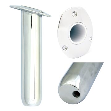 Tigress Oval Head Closed Base Rod Holder - 30&#176; - 9&quot;
