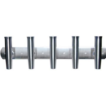 Tigress 5 Rod Aluminum Transom Mount Rod Holder - 35&quot;