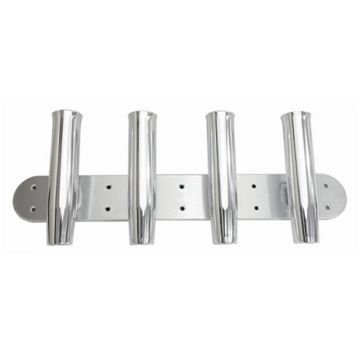 Tigress 4 Rod Aluminum Transom Mount Rod Holder - 28&quot;