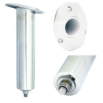 Tigress 3 Hole Swivel Oval Head Rod Holder - 15&#176; - 10-1/2&quot;