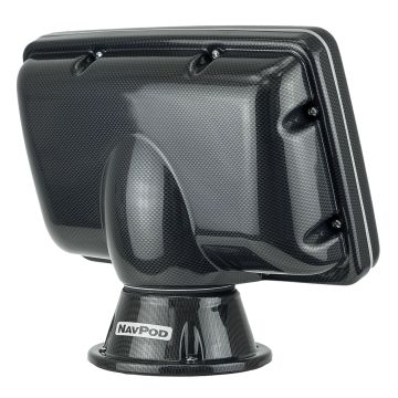 NavPod PP5100 PowerPod Uncut (Usable Face = 14&quot;W X 7.625&quot;H) (35.5cm W X 19.4cm H) - Carbon Black