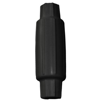 Dock Edge Torpedo Bumper - 18&quot; - Black