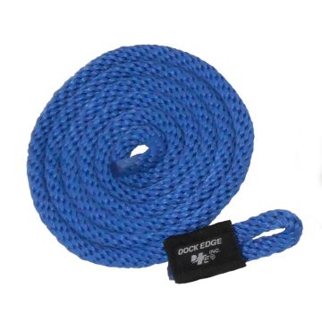 Dock Edge Fender Line - 3/8&quot; x 5' - Royal Blue - 2-Pack