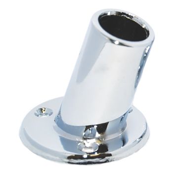 Taylor Made 1&quot; Slanted Chrome Plated Flag Pole Socket