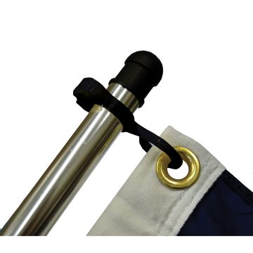 Taylor Made Charlevoix&reg; Flag Clip - One-Piece Fits 3/4&quot; Pole