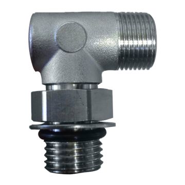 Uflex90&deg; Adjustable Fitting f/Back of UP Series Helms - ORB 6 to 3/8&quot; COMP