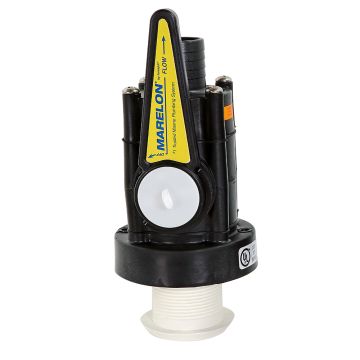 Forespar Marelon Full-Flow Seacock &amp; 1-1/2&quot; Mushroom Through-Hull