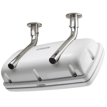 NavPod SystemPod Pre-Cut f/Simrad NSS9 evo&sup3; &amp; B&amp;G Zeus&sup3; 9 &amp; 1 Instrument - 3.6&quot; Hole f/9.5&quot; Wide Guard