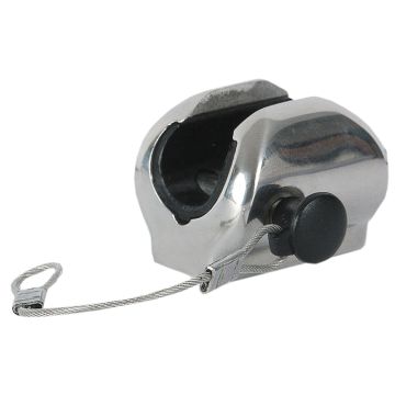 TACO Flat Deck Hinge w/Pin &amp; Lanyard - Fits 7/8&quot; Tube