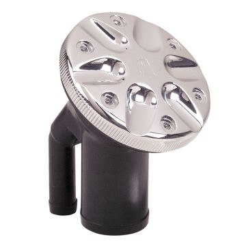 Perko 0590 Vented Fill f/1-1/2&quot; Hose - Angled Neck - Chrome