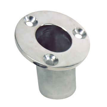 Whitecap Flush Mount Flag Pole Socket - Stainless Steel - 1-1/4&quot; ID