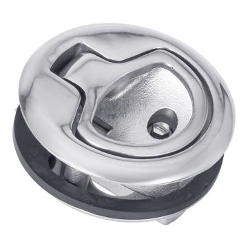 Stainless Steel Locking Slam Latches, 1-1/2" Cutout Size