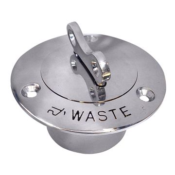 Whitecap Pipe Deck Fill 1-1/2&quot; Waste