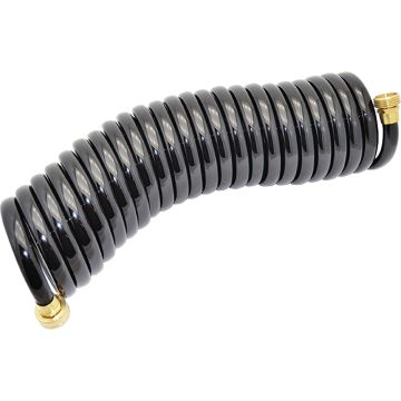 Johnson Pump Coiled Wash Down Hose - 25&#39; - 1/2&quot; Diameter