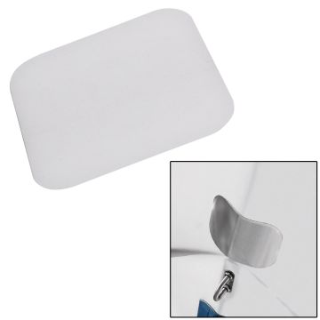 Megaware ScuffBuster&trade; Standard - 5.75&quot; x 4.5&quot; - Solid Bowguard - 22G - Stainless Steel