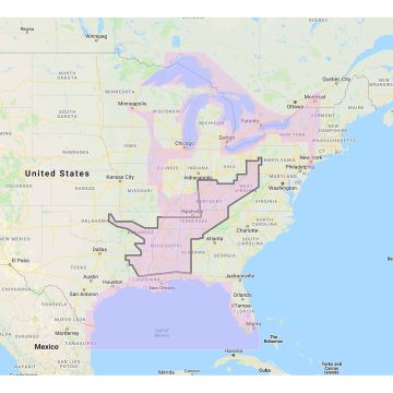 Furuno Gulf of Mexico, Great Lakes &amp; Rivers - Vector Chart &amp; Standard Resolution Satellite Photos f/Part of the Great Lakes - Unlock Code