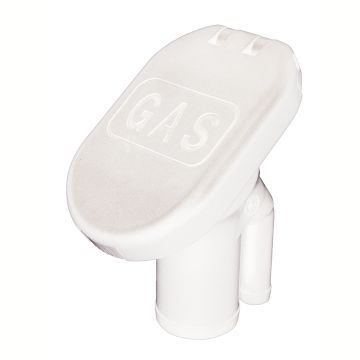 Perko Sealed Flip Top Cap Fills f/1-1/2&quot; Hose - White