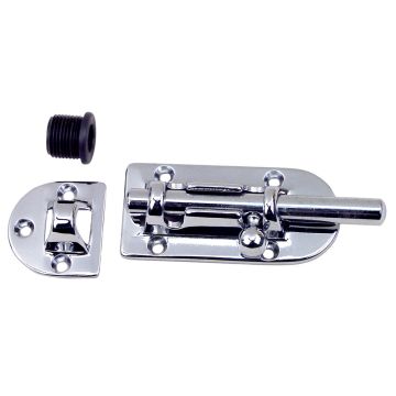 Perko Chrome Barrel Bolt - 4&quot;