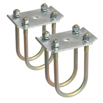 C.E. Smith Axel Tie Plate Kit f/3&quot; Round Axel