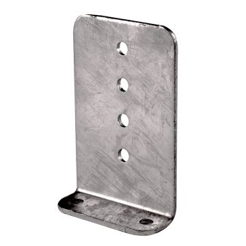 C.E. Smith Vertical 90&deg; Bunk Bracket - 5&quot; x 8&quot; - Aluminum