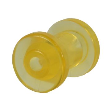 C.E. Smith Bow Roller - Yellow PVC - 3&quot; x 1/2&quot; ID