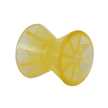 C.E. Smith Bow Roller - Yellow PVC - 4&quot; x 1/2&quot; ID