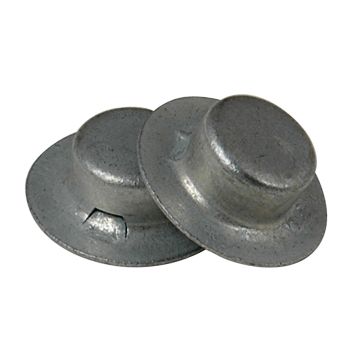C.E. Smith Cap Nut - 1/2&quot; 8 Pieces Zinc