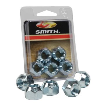 C.E. Smith Package Wheel Nuts 1/2&quot; - 20 - 5 Pieces - Zinc