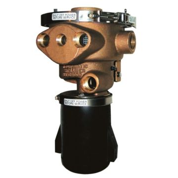 GROCO 1-1/2&quot; Inlet Hydromatic Self-Cleaning Strainer - 12V
