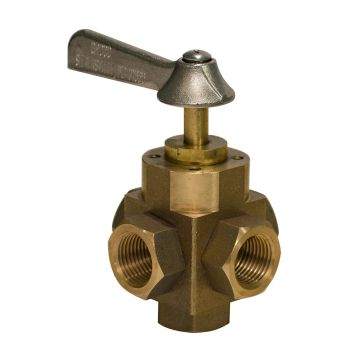 GROCO 1/2&quot; 5-Port Tank Selector Valve
