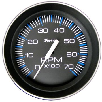 Faria Coral 4&quot; Tachometer (7000 RPM) (All Outboard)