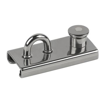 Schaefer T-Track Stainless Steel Slider 1&quot; x 1/8&quot; Lined