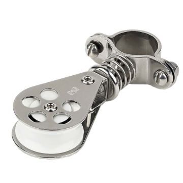 Schaefer Pulpit Furling Lead Spring Loaded Block - 1&quot; Ball Bearing