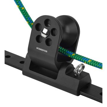 Schaefer Twin Sheet Block f/1-1/4&quot; T-Track - Black