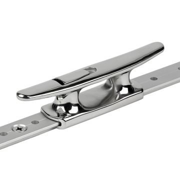Schaefer Mid-Rail Chock/Cleat Stainless Steel - 1&quot;