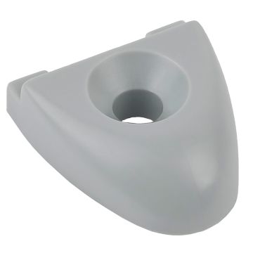 SChaefer T-Track Endstop for 1-1/4&quot; Track - Grey