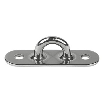 Schaefer Stainless Steel Welded Pad Eye - 2&quot;L x 5/8&quot;W