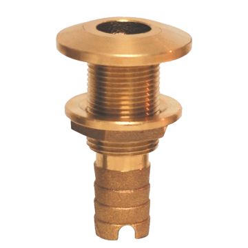 GROCO Bronze Hose Barb Thru-Hull Fitting - 5/8&quot;