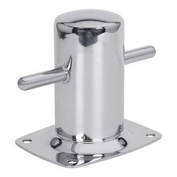 Small Stainless Samson Post Mooring Bitt - Bolt Through