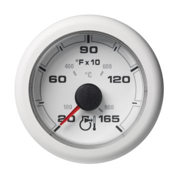 Veratron 52MM (2-1/16&quot;) OceanLink Pyrometer Gauge (1650&deg; F/900&deg; C) - White Dial &amp; Bezel