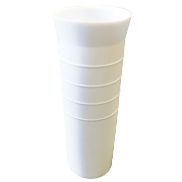 Tigress 8-1/2&quot; Ribbed Replacement Vinyl Insert Liner - White