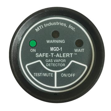 Safe-T-Alert Gas Vapor Alarm UL 2&quot; Instrument Case - Black